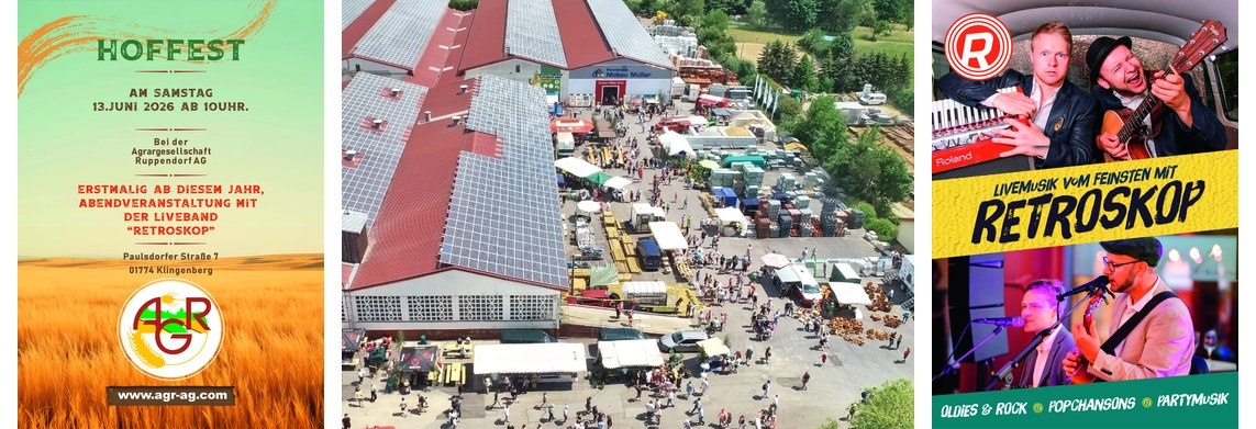 Hoffest der Agrargesellschaft Ruppendorf AG